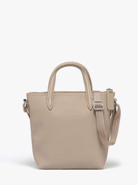 Cross Body Tas L.12.12 Concept Lacoste Beige l.12.12 concept NF2609PK ander zicht 3